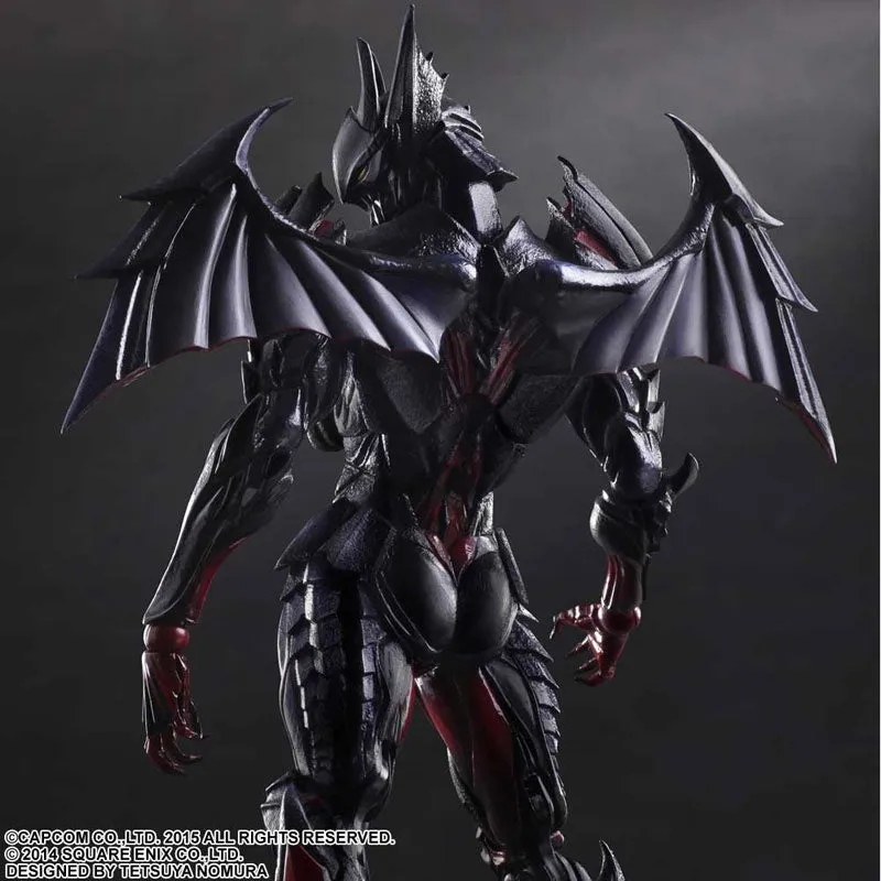 Monster Hunter 4 Diablos Armor Rage Set Version Ultimate Play Arts Kai Figure