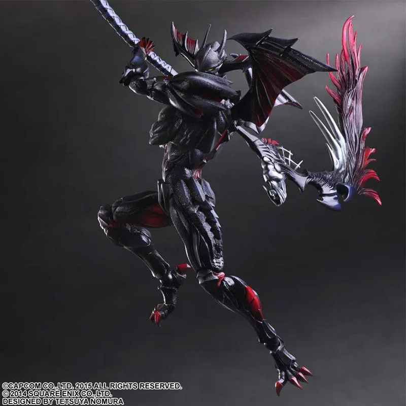 Monster Hunter 4 Diablos Armor Rage Set Version Ultimate Play Arts Kai Figure