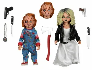 NECA Bride of Chucky Chucky and Tiffany Clothed Action Figure 2-Pack