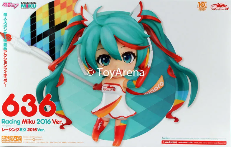 Nendoroid #636 Racing Miku 2016 Ver. Hatsune Miku GT Project!
