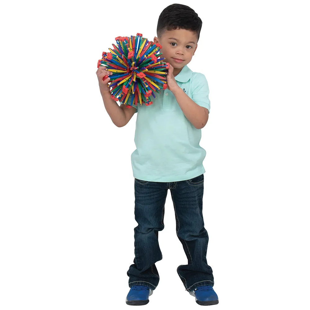 Original Rainbow Hoberman Sphere | Expanding Sensory Ball