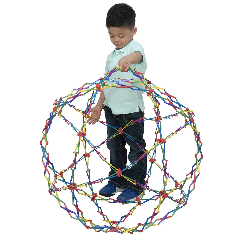 Original Rainbow Hoberman Sphere | Expanding Sensory Ball