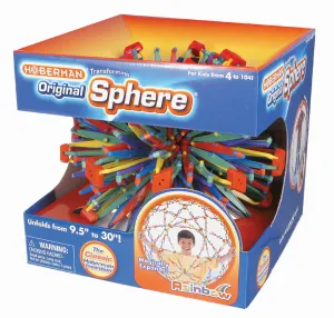 Original Rainbow Hoberman Sphere | Expanding Sensory Ball