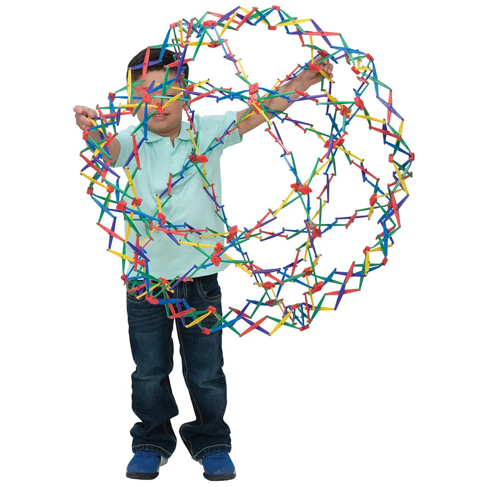 Original Rainbow Hoberman Sphere | Expanding Sensory Ball