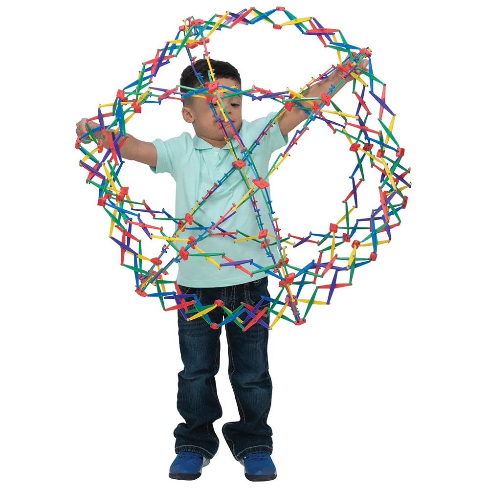 Original Rainbow Hoberman Sphere | Expanding Sensory Ball