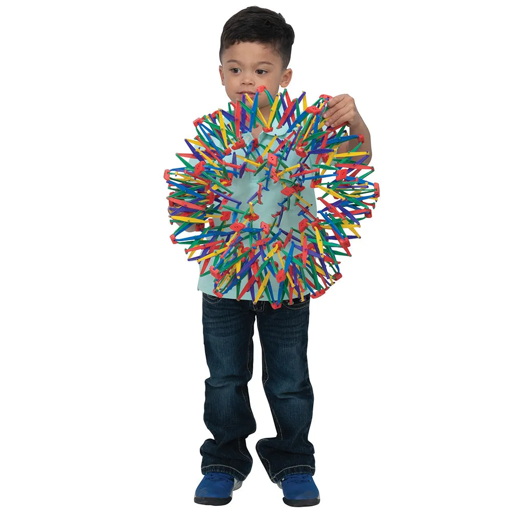 Original Rainbow Hoberman Sphere | Expanding Sensory Ball