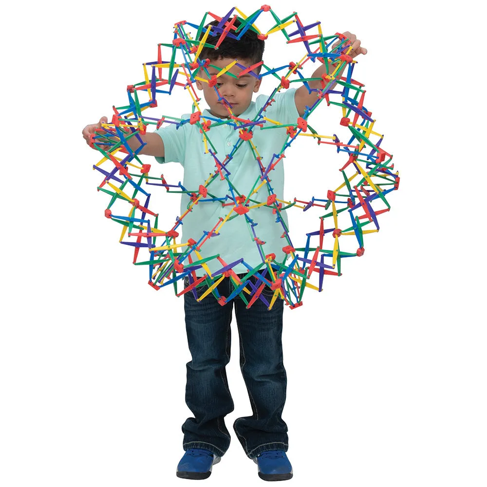 Original Rainbow Hoberman Sphere | Expanding Sensory Ball