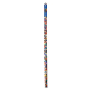 Plus-Plus Super Tube - 500 Piece Basic Color Mix - Creative Building Toy for Kids
