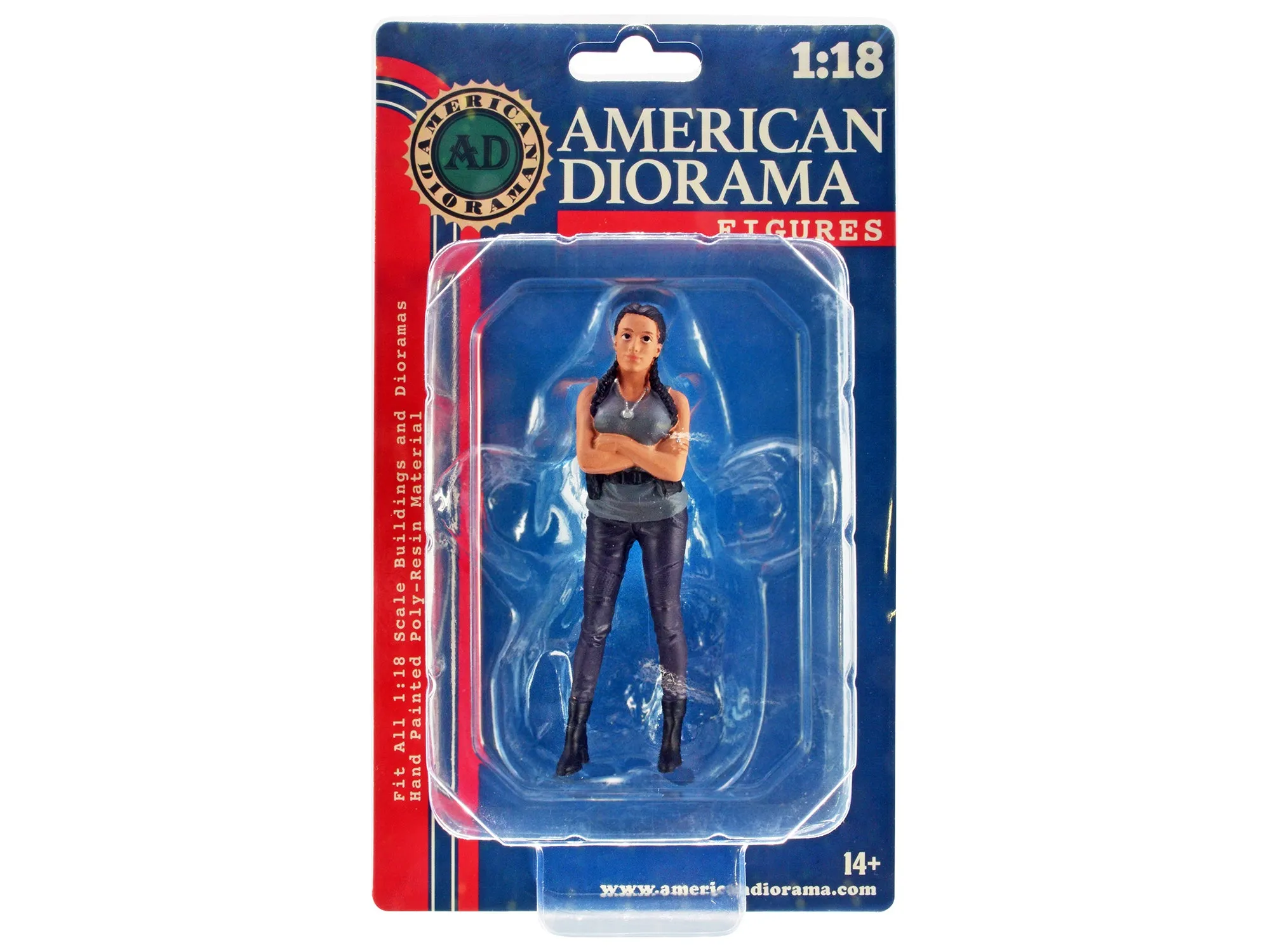 "Car Meet 3" Figure 7 for 1/18 Scale Models by American Diorama