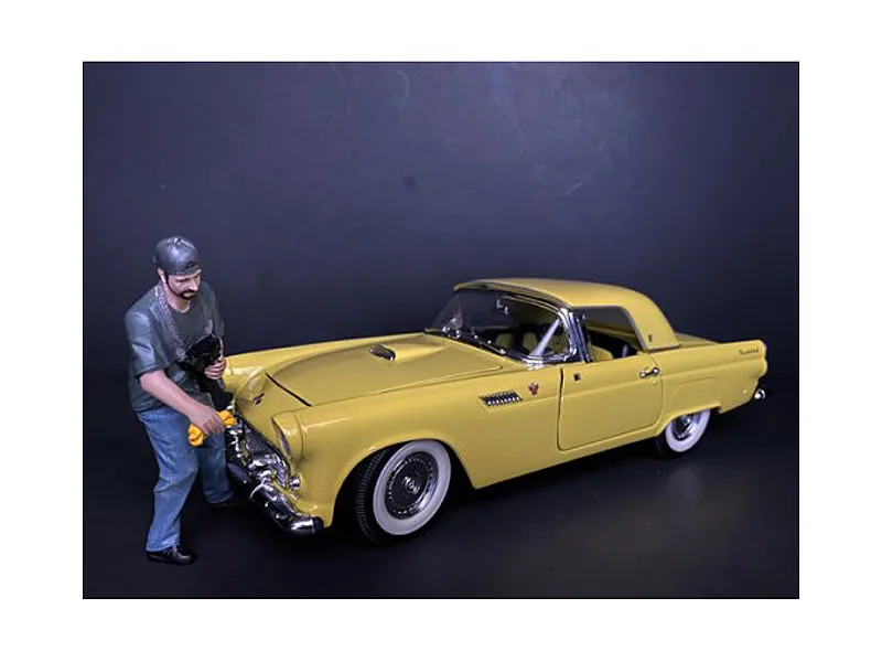 "Weekend Car Show" Figurine VII for 1/18 Scale Models by American Diorama