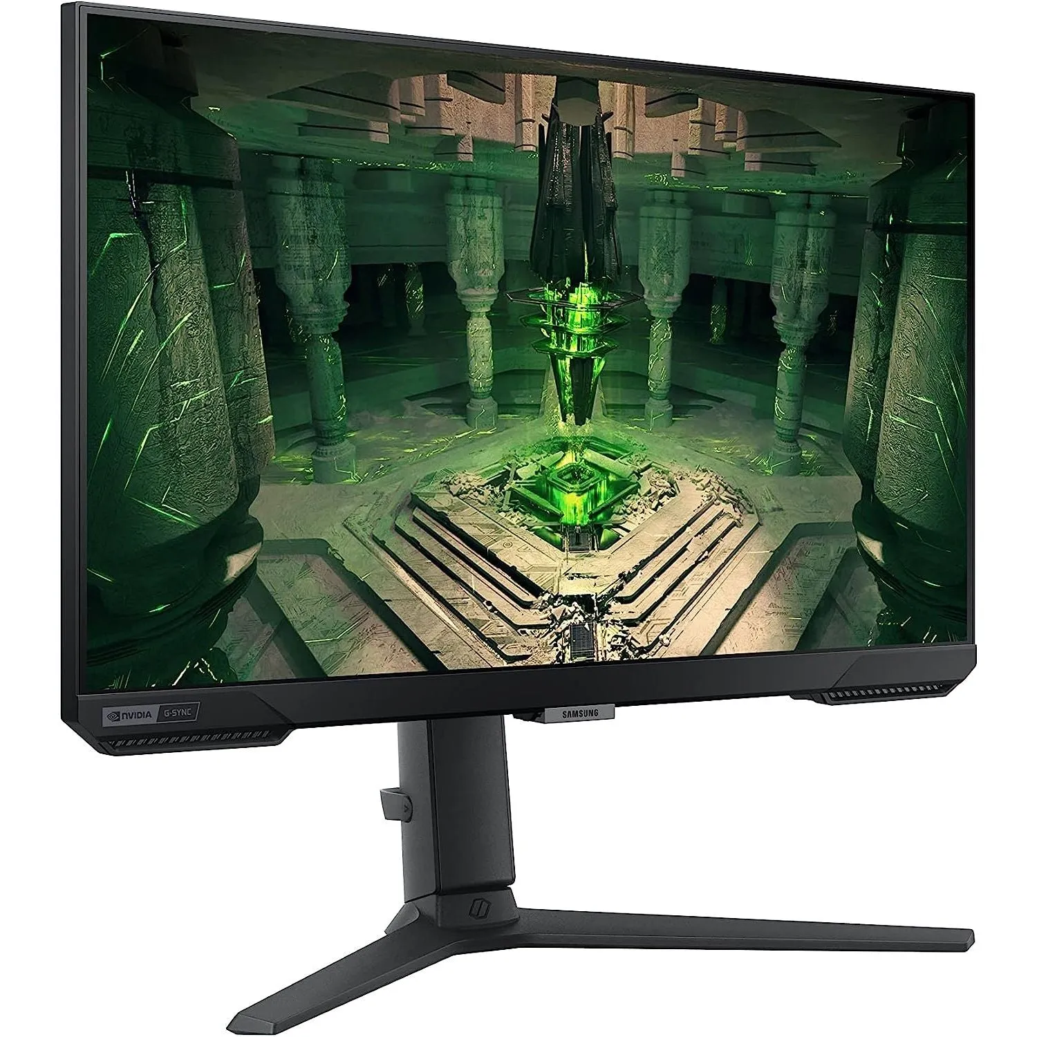 Samsung LS25BG402ENXGO Odyssey G4 Series FHD Gaming Monitor IPS 240Hz 1ms G-Sync Compatible AMD FreeSync Premium HDR10 Ultrawide Game View DisplayPort HDMI (25-Inch)