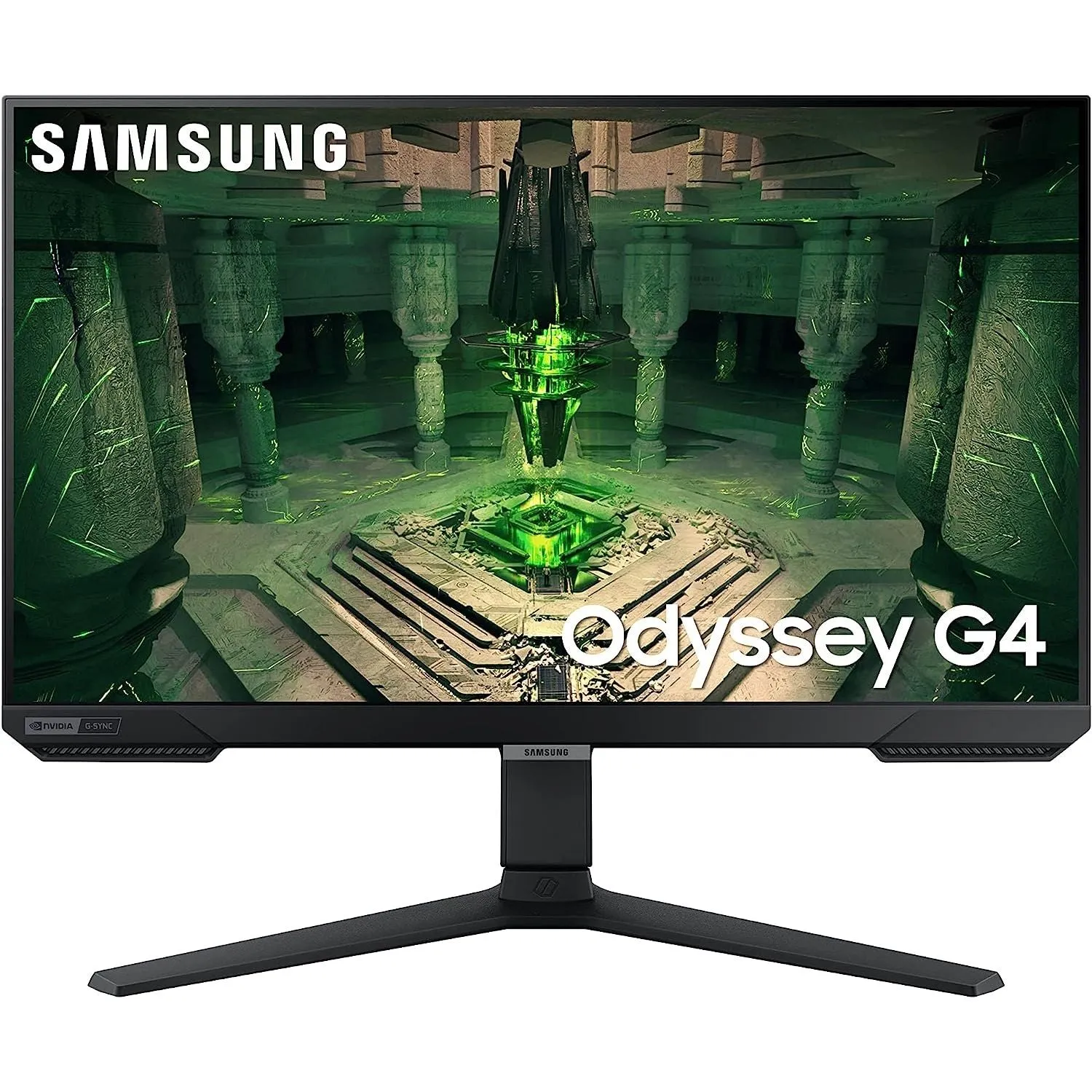 Samsung LS25BG402ENXGO Odyssey G4 Series FHD Gaming Monitor IPS 240Hz 1ms G-Sync Compatible AMD FreeSync Premium HDR10 Ultrawide Game View DisplayPort HDMI (25-Inch)