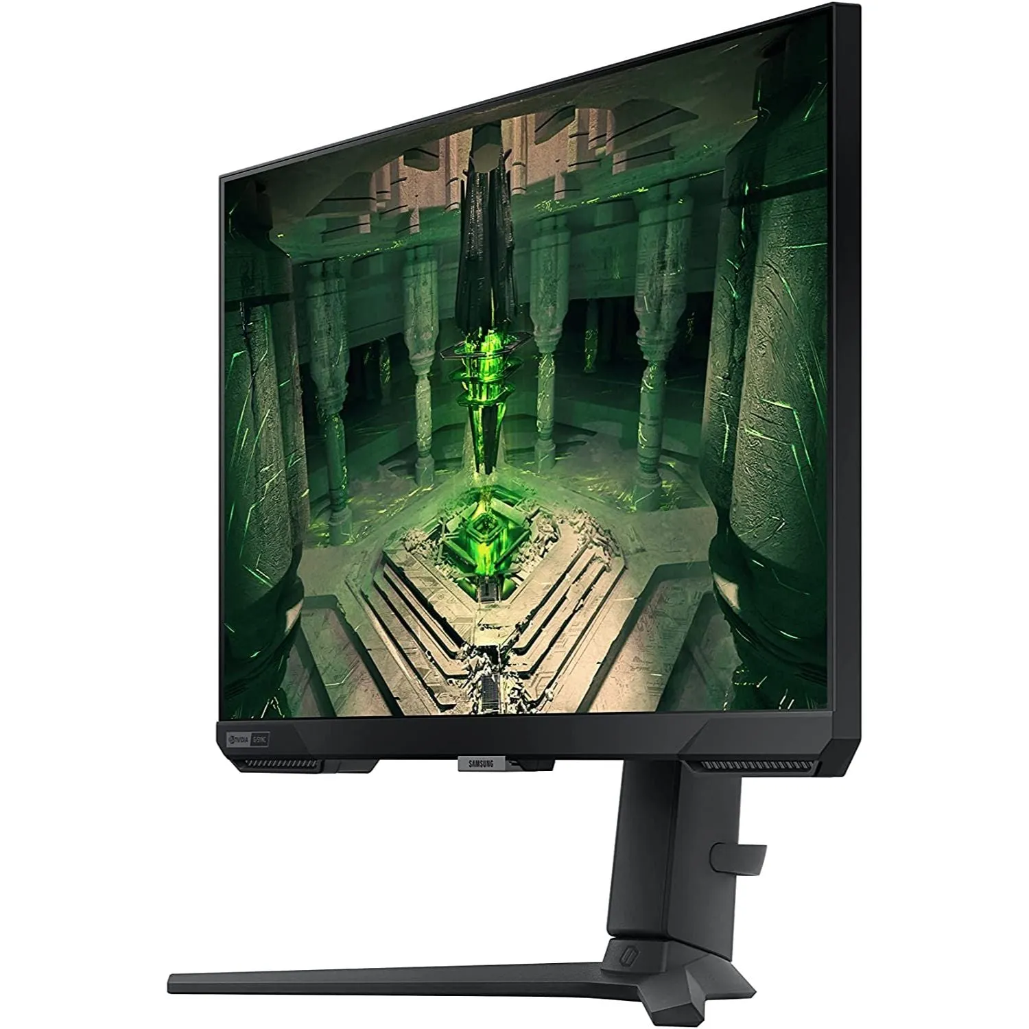 Samsung LS25BG402ENXGO Odyssey G4 Series FHD Gaming Monitor IPS 240Hz 1ms G-Sync Compatible AMD FreeSync Premium HDR10 Ultrawide Game View DisplayPort HDMI (25-Inch)