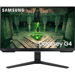 Samsung LS25BG402ENXGO Odyssey G4 Series FHD Gaming Monitor IPS 240Hz 1ms G-Sync Compatible AMD FreeSync Premium HDR10 Ultrawide Game View DisplayPort HDMI (25-Inch)