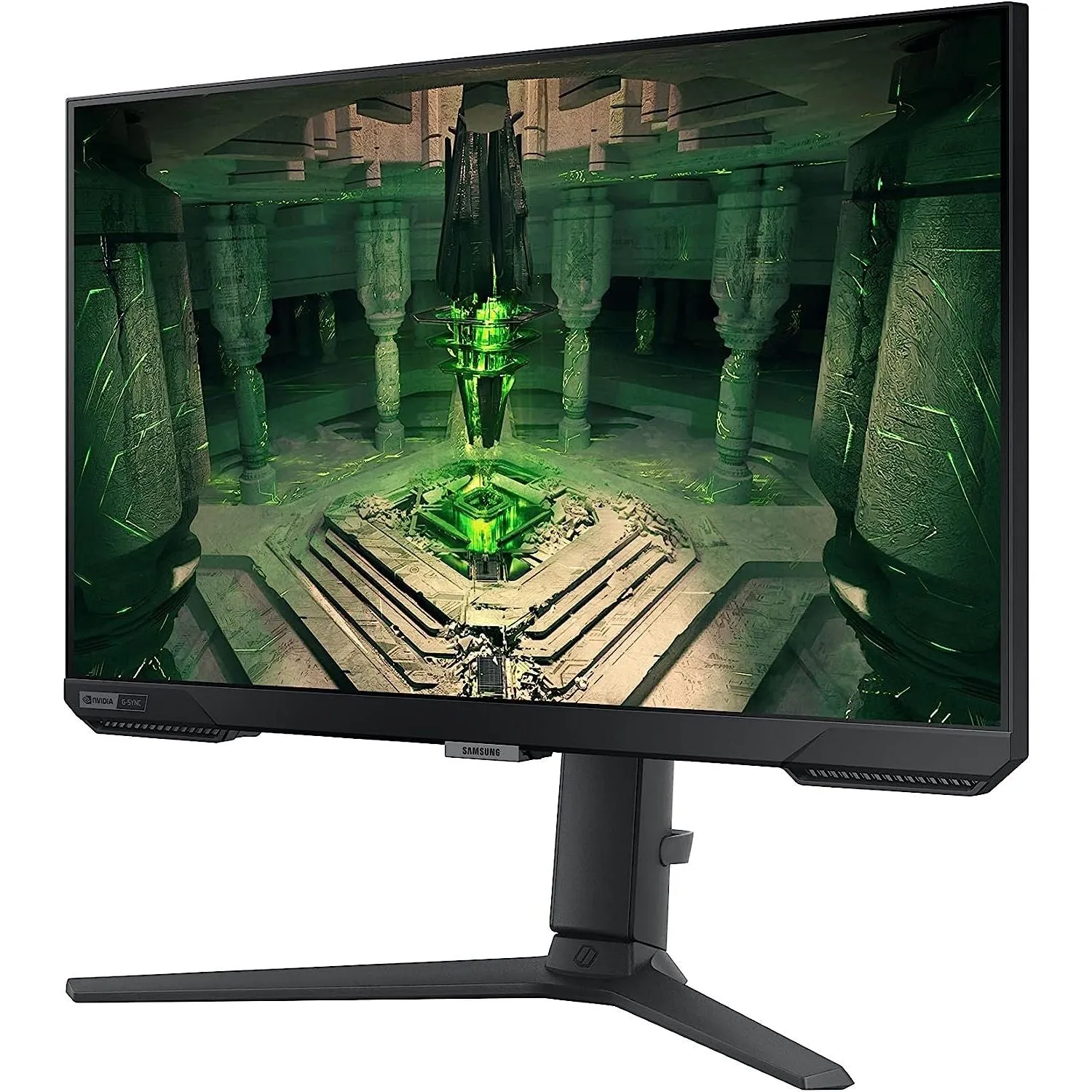 Samsung LS25BG402ENXGO Odyssey G4 Series FHD Gaming Monitor IPS 240Hz 1ms G-Sync Compatible AMD FreeSync Premium HDR10 Ultrawide Game View DisplayPort HDMI (25-Inch)