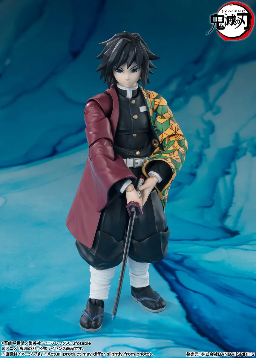 S.H. Figuarts Demon Slayer: Kimetsu no Yaiba Giyu Tomioka Action Figure