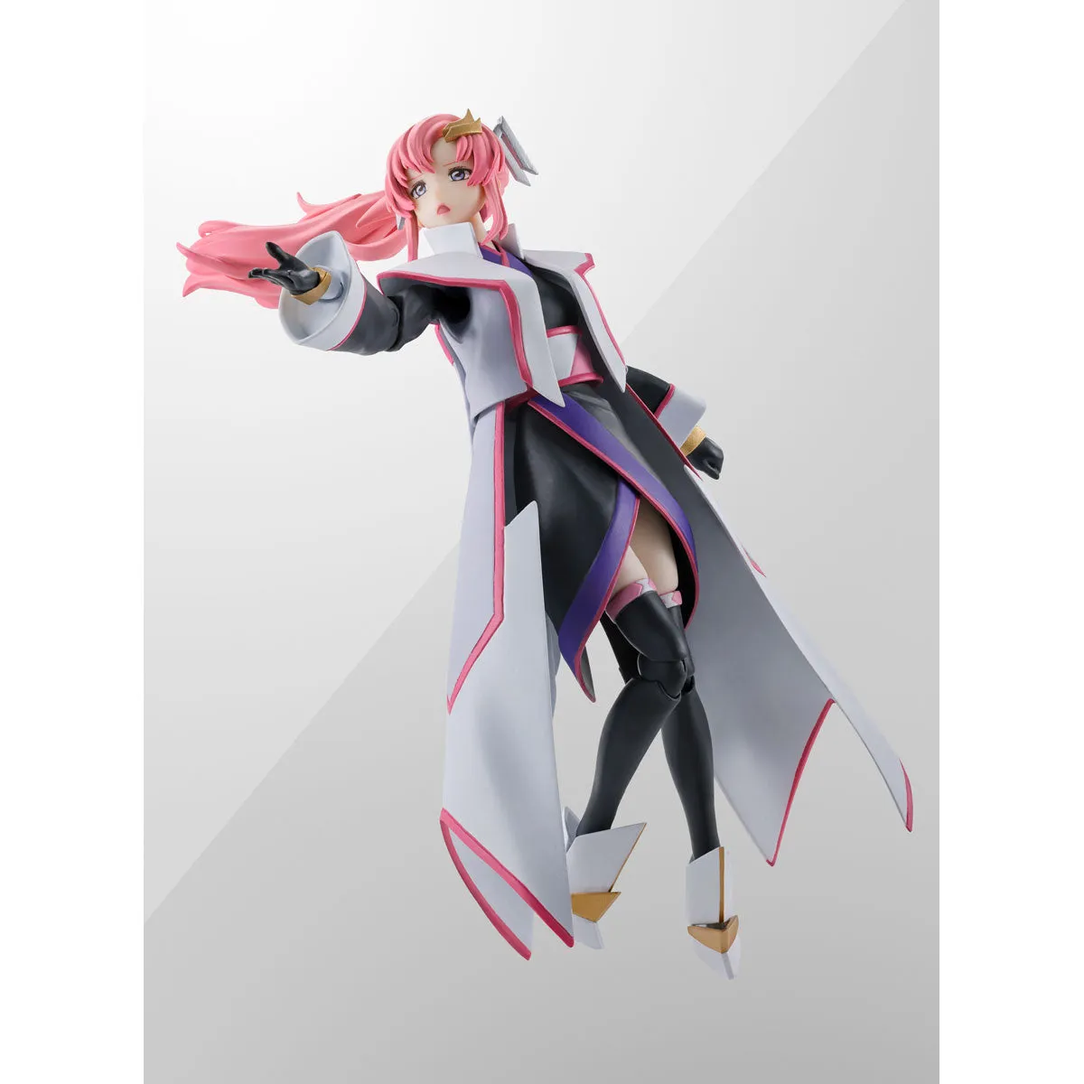 S.H. Figuarts Gundam SEED Freedom Lacus Clyne (Compass Battle Surcoat Ver.) Action Figure