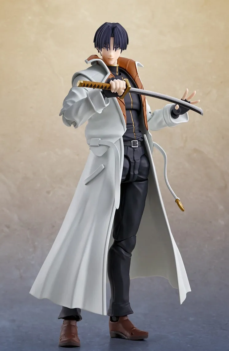 S.H. Figuarts Rurouni Kenshin: Meiji Swordsman Romantic Story Aoshi Shinomori Action Figure (Japan Ver.)