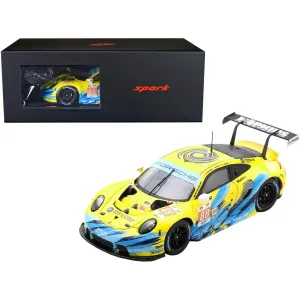 Spark 1/18 Car - Porsche 911 RSR-19 #88 "Dempsey-Proton Racing" with Display Case