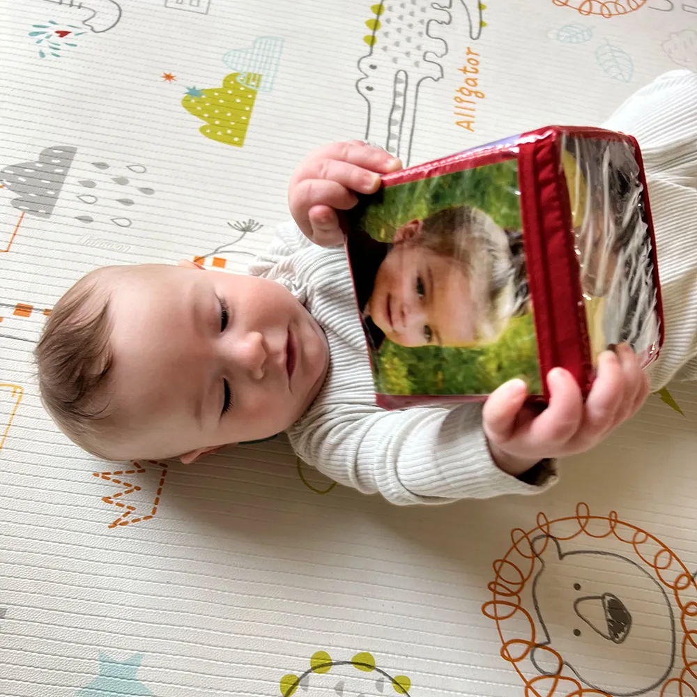 Stacking Blocks with Photo Pockets | 4-Piece Soft Foam Learning Set