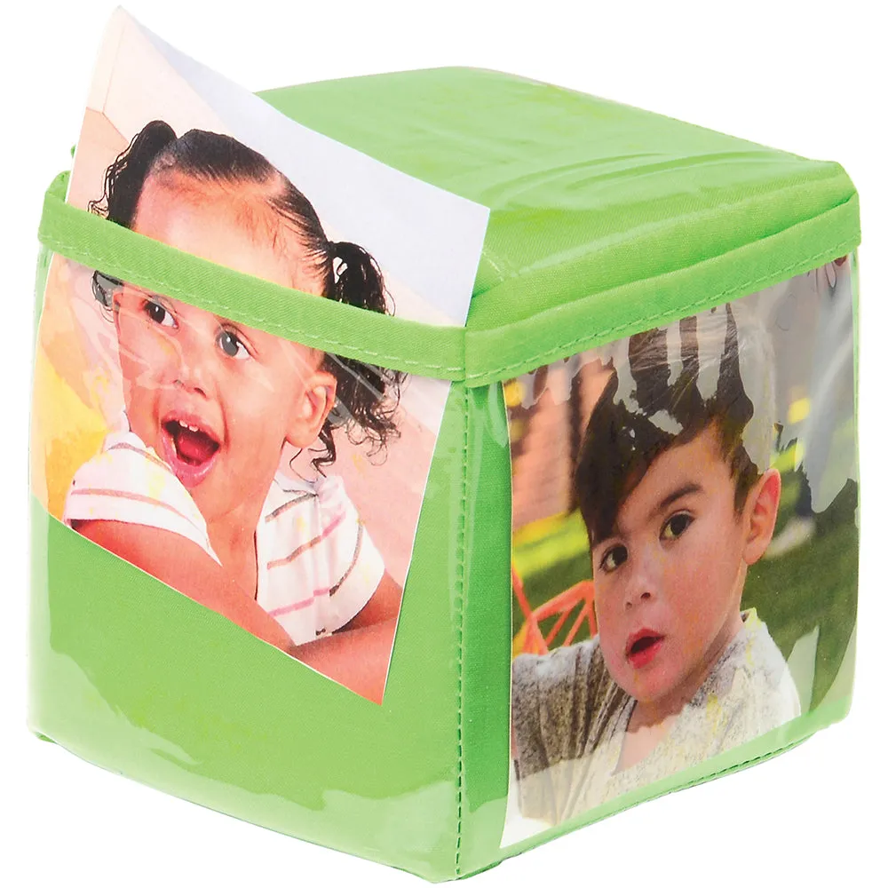Stacking Blocks with Photo Pockets | 4-Piece Soft Foam Learning Set