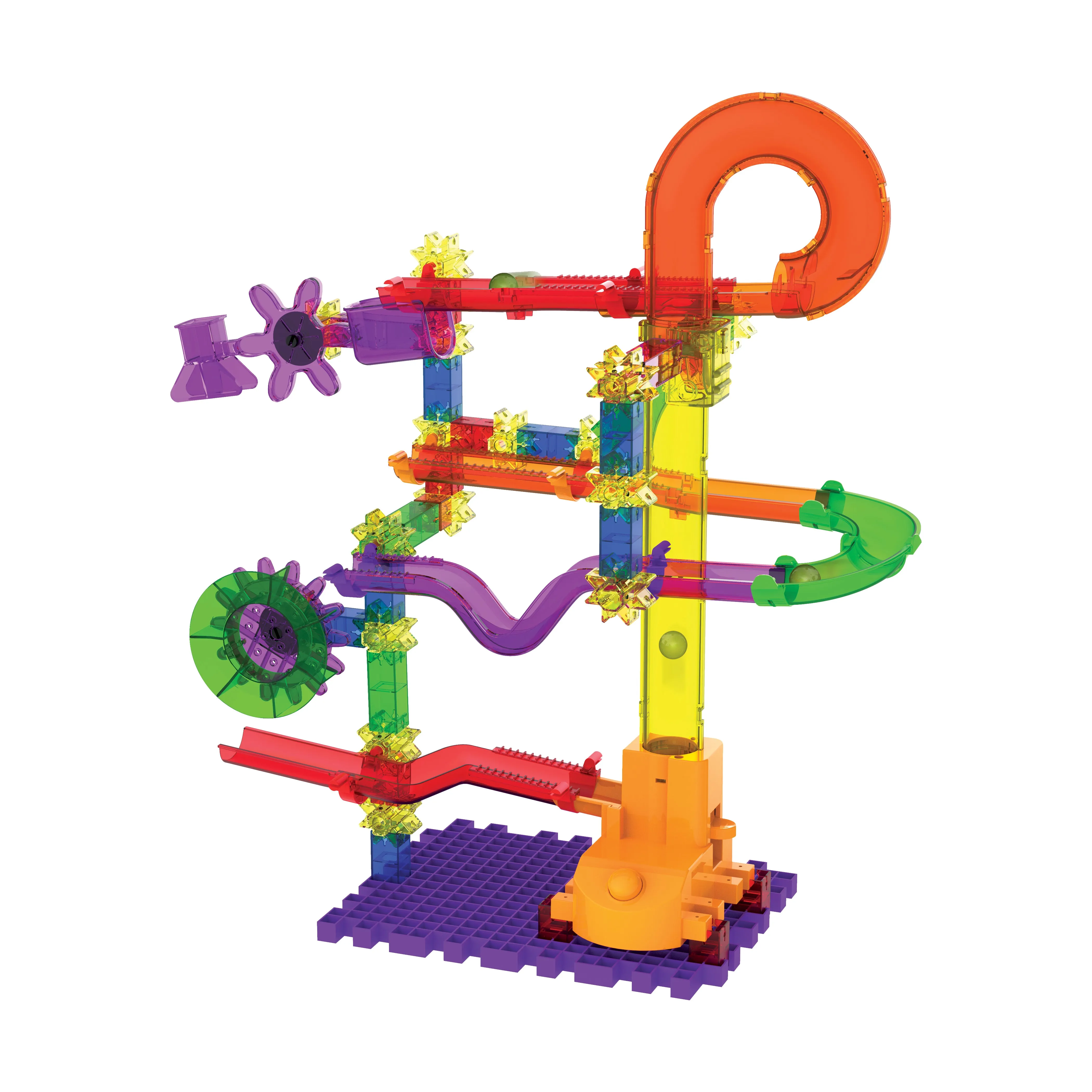 Techno Gears Marble Mania Catapult 3.0 - 80  Piece Marble Maze Set