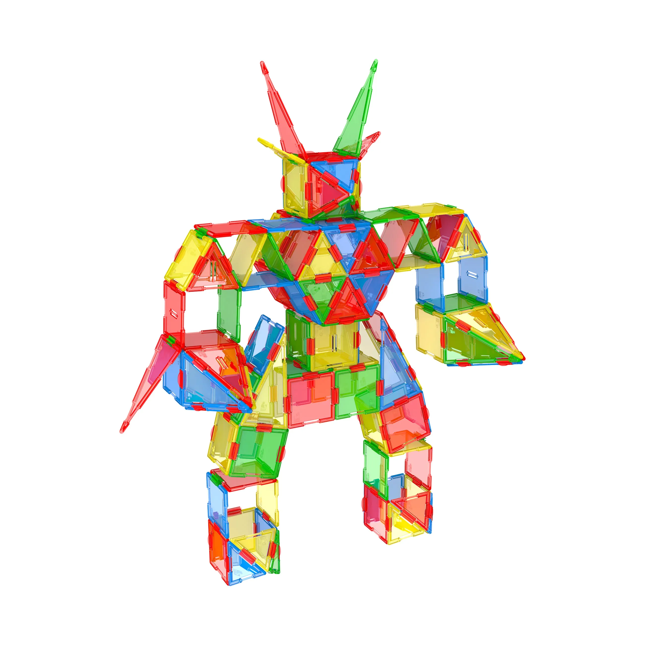 Techno Tiles Super Building Set - Primary Colors 400  Pieces