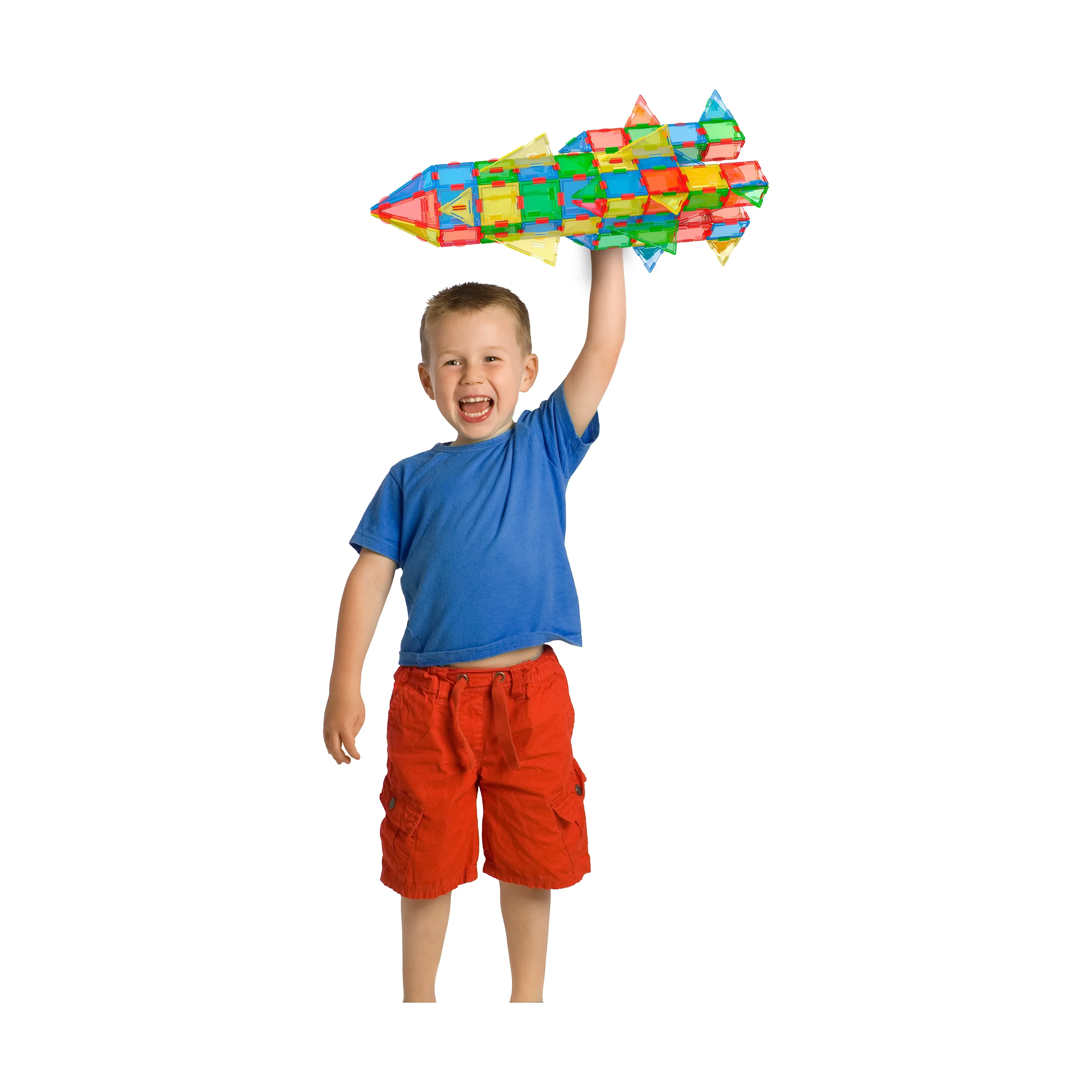 Techno Tiles Super Building Set - Primary Colors 400  Pieces