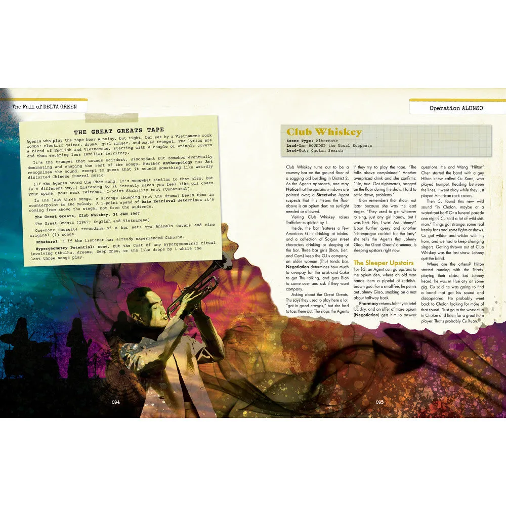 The Borellus Connection: Epic 1960s Spy RPG Hardcover