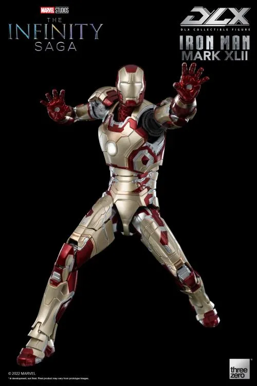 ThreeZero 1/12 Avengers: Infinity Saga Iron Man Mark XLII 42 DLX Scale Figure