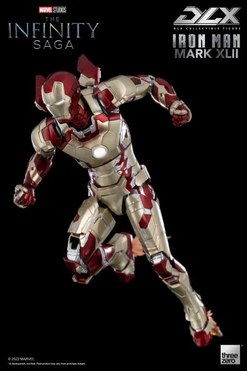 ThreeZero 1/12 Avengers: Infinity Saga Iron Man Mark XLII 42 DLX Scale Figure
