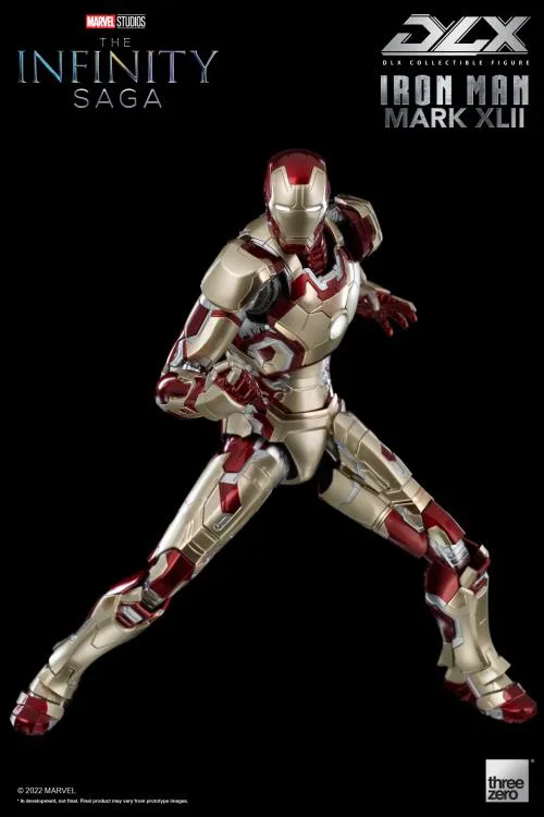 ThreeZero 1/12 Avengers: Infinity Saga Iron Man Mark XLII 42 DLX Scale Figure