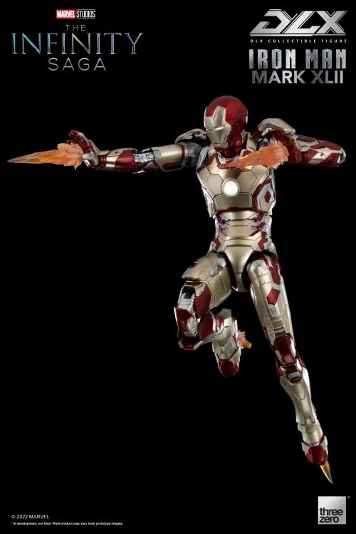ThreeZero 1/12 Avengers: Infinity Saga Iron Man Mark XLII 42 DLX Scale Figure
