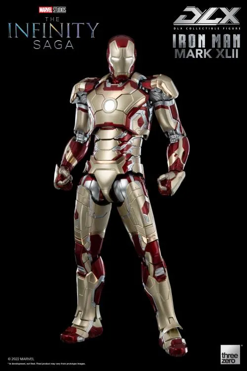 ThreeZero 1/12 Avengers: Infinity Saga Iron Man Mark XLII 42 DLX Scale Figure