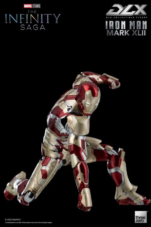 ThreeZero 1/12 Avengers: Infinity Saga Iron Man Mark XLII 42 DLX Scale Figure