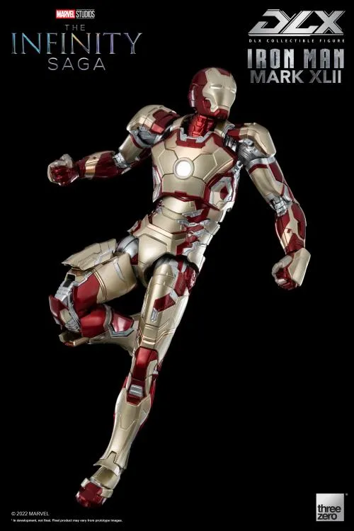 ThreeZero 1/12 Avengers: Infinity Saga Iron Man Mark XLII 42 DLX Scale Figure