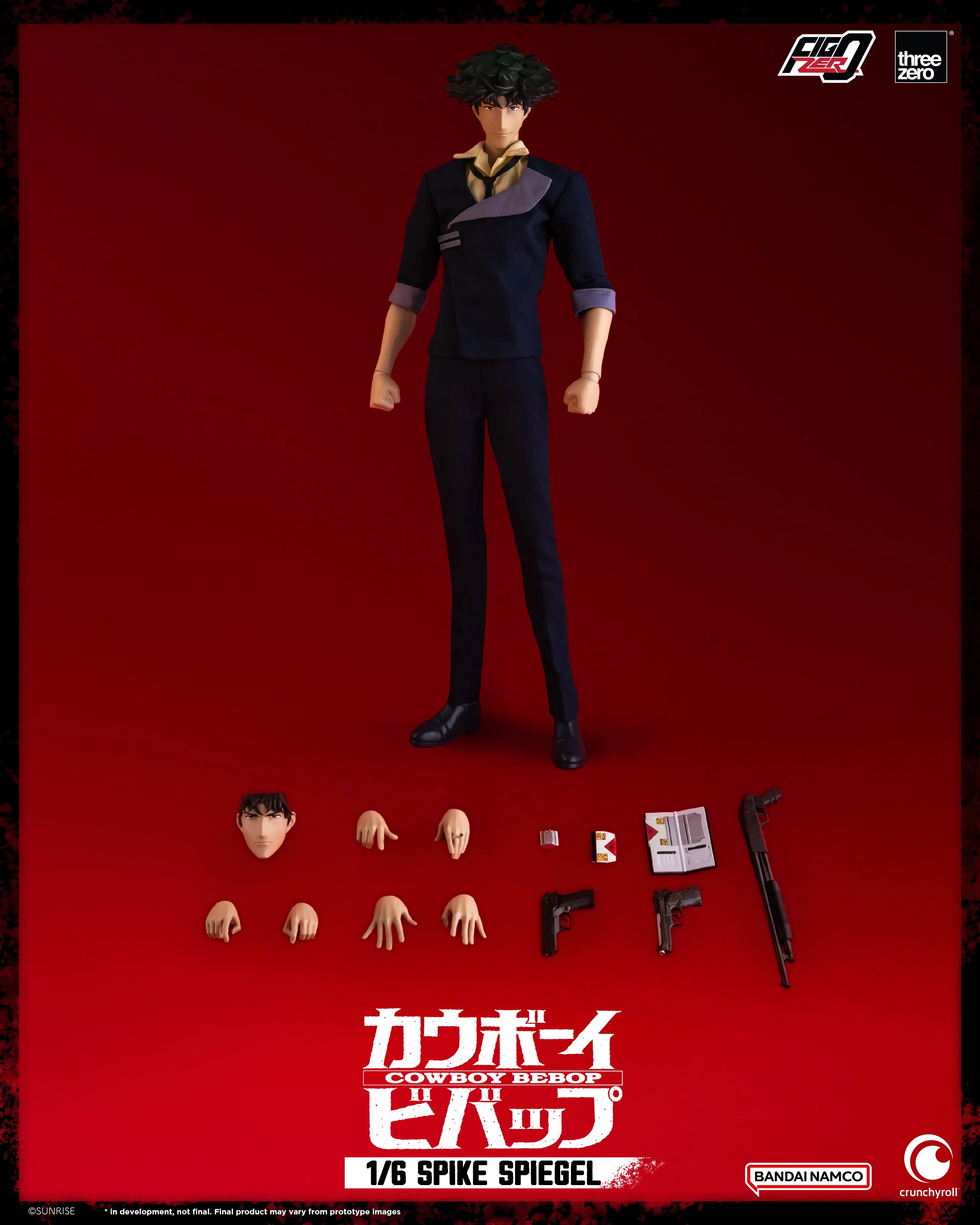 Threezero 1/6 Scale Figure - Cowboy Bebop - Spike Spiegel