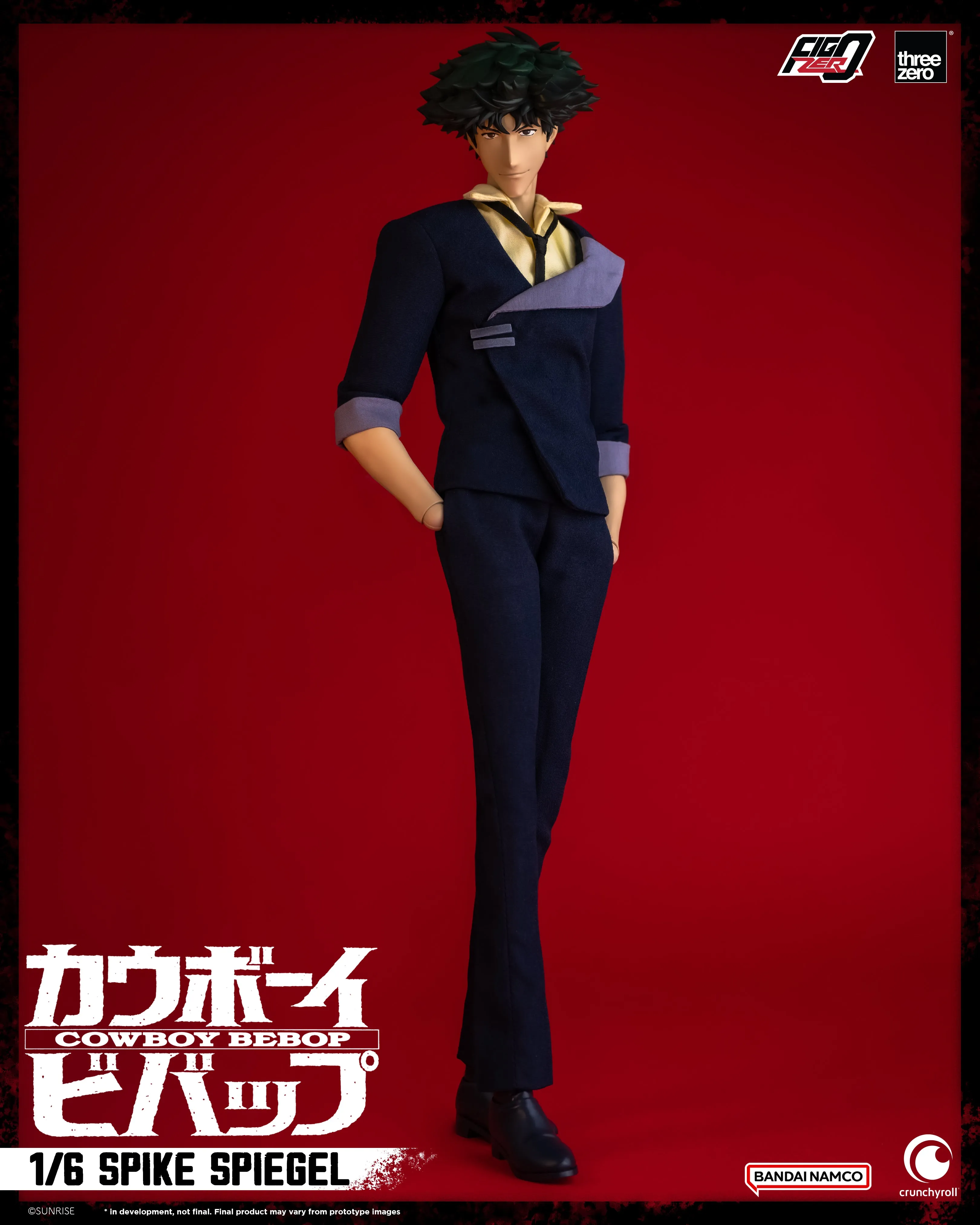 Threezero 1/6 Scale Figure - Cowboy Bebop - Spike Spiegel