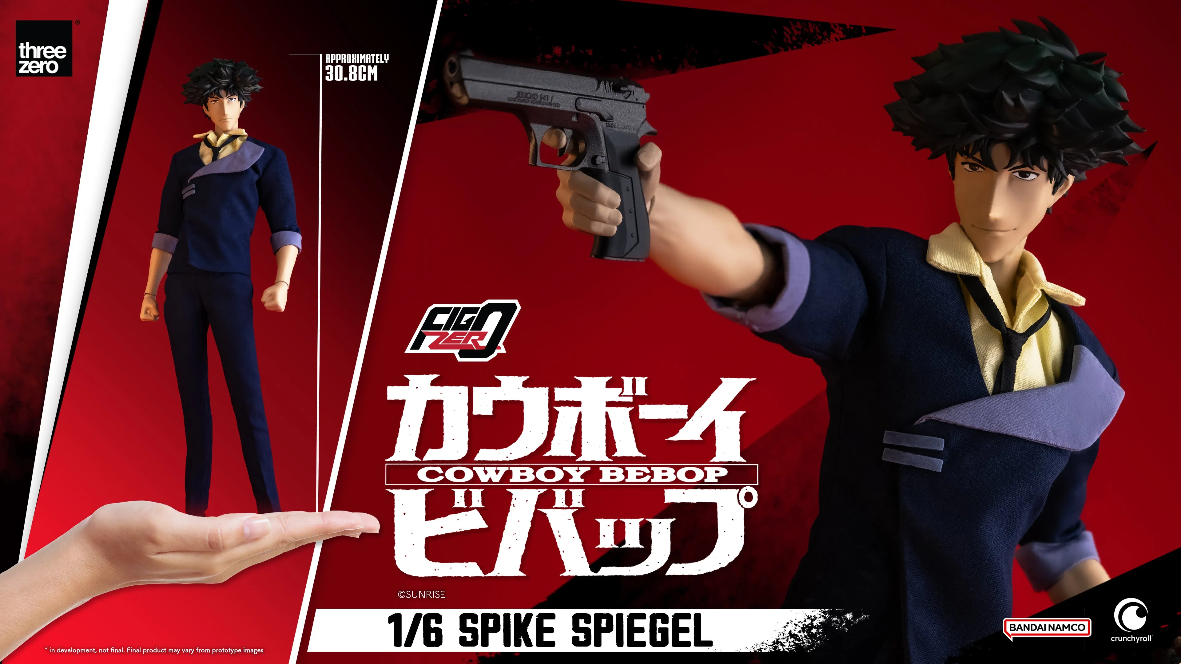 Threezero 1/6 Scale Figure - Cowboy Bebop - Spike Spiegel