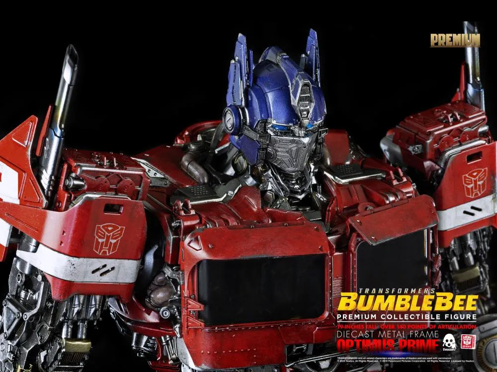 ThreeZero Transformers Bumblebee Movie Optimus Prime Premium Scale Figure