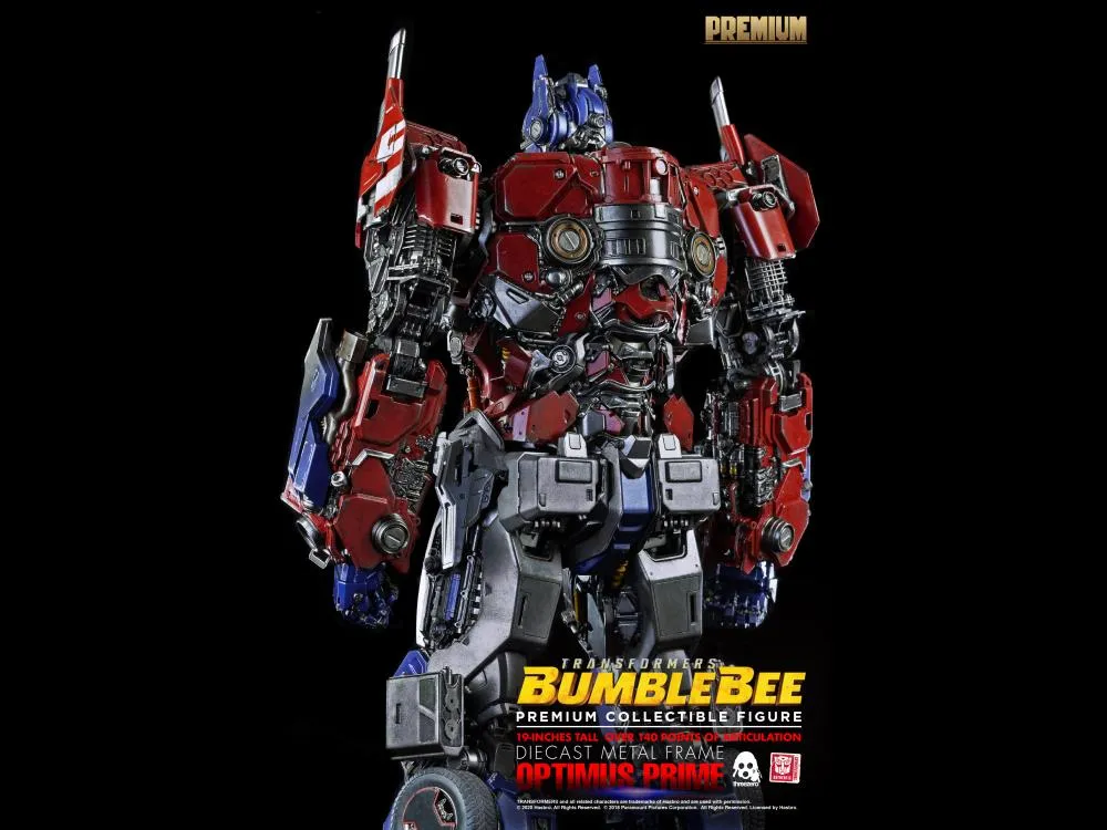 ThreeZero Transformers Bumblebee Movie Optimus Prime Premium Scale Figure