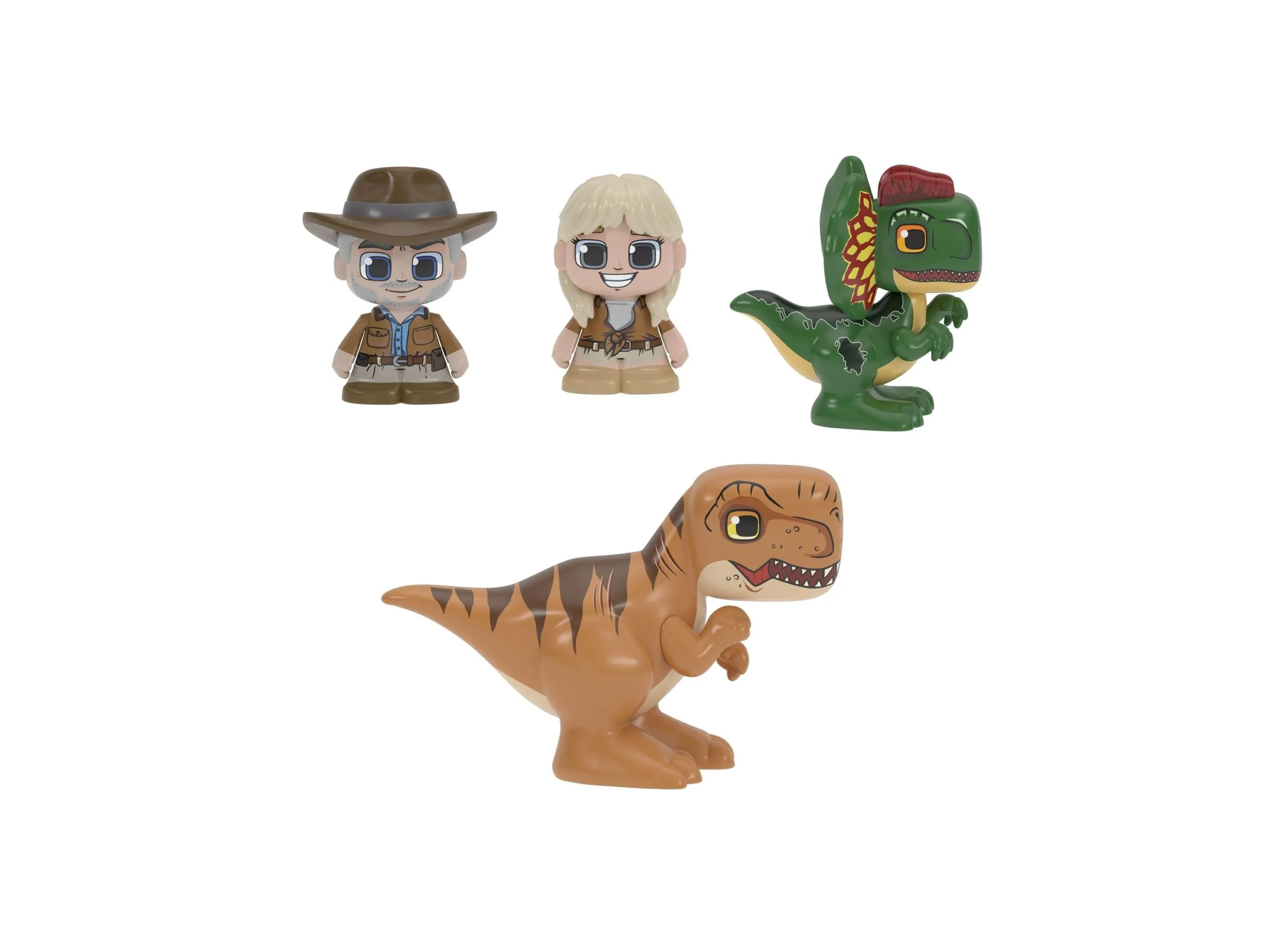 Tile Town Jurassic World Dino Escape Magnetic Tiles Playset, 69 Piece