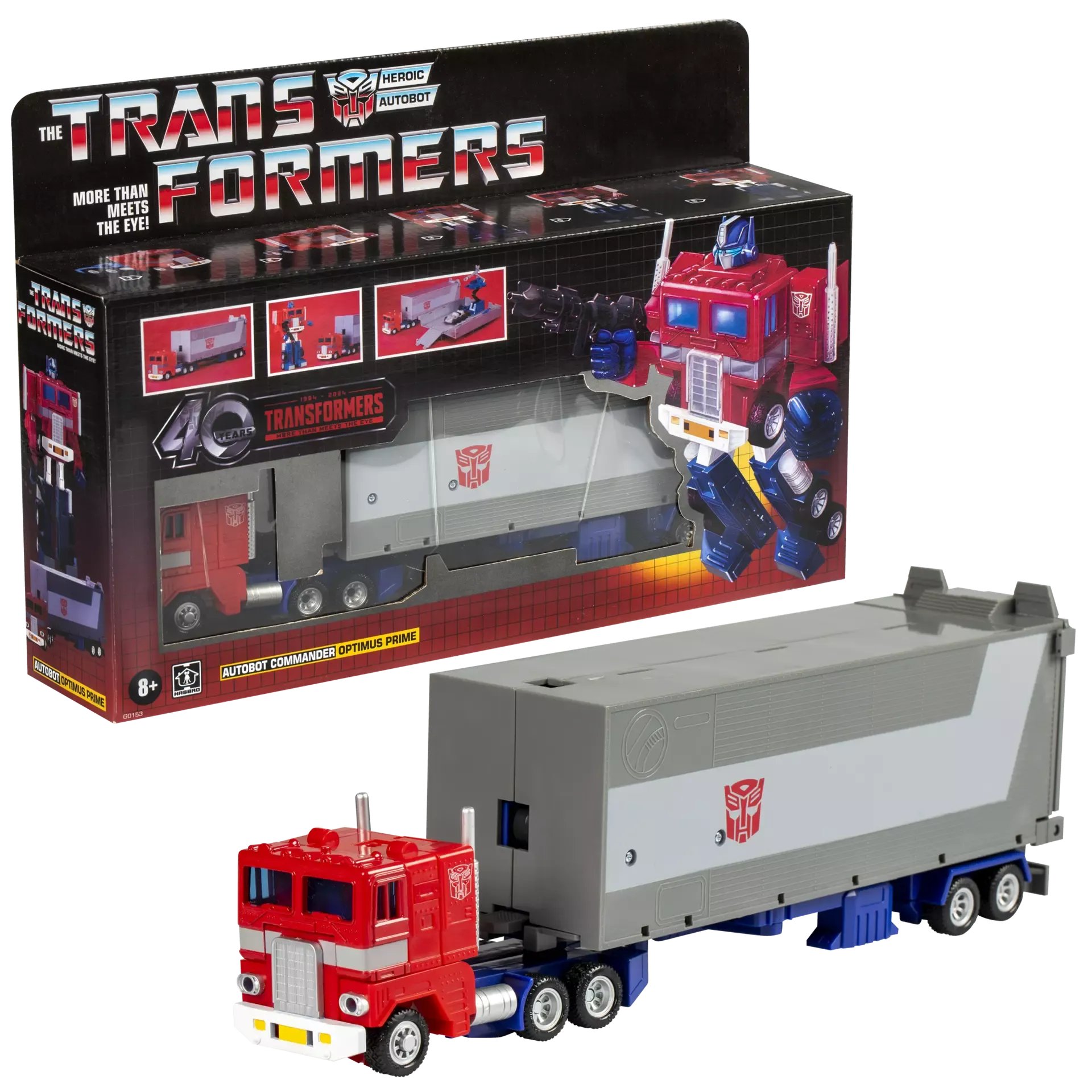Transformers 40 Years Autobot Commander Optimus Prime Action Figure