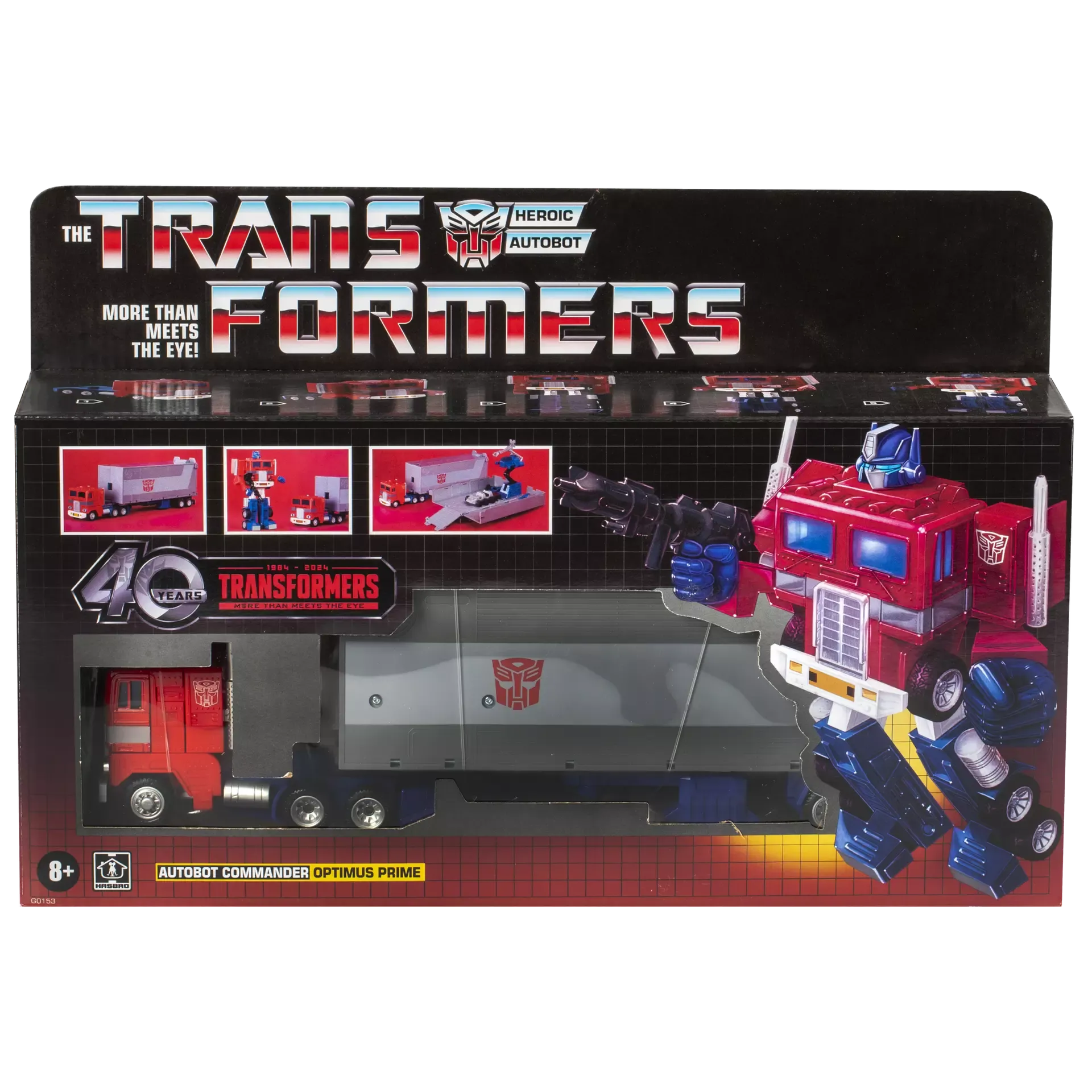 Transformers 40 Years Autobot Commander Optimus Prime Action Figure