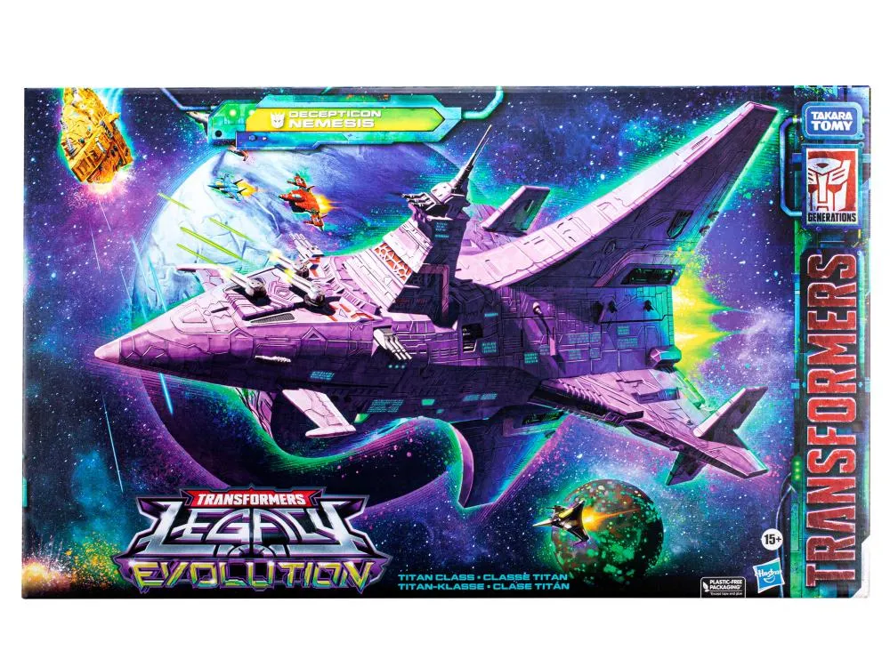 Transformers Generations Legacy Evolution Titan Class Decepticon Nemesis Action Figure