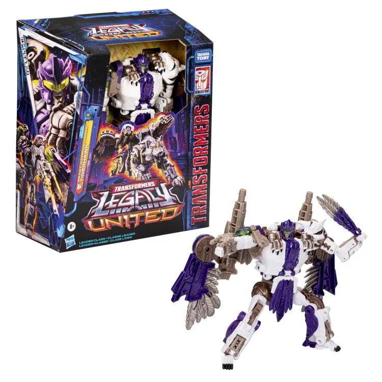 Transformers Generations Legacy United Leader Class Beast Wars Universe Tigerhawk Action Figure
