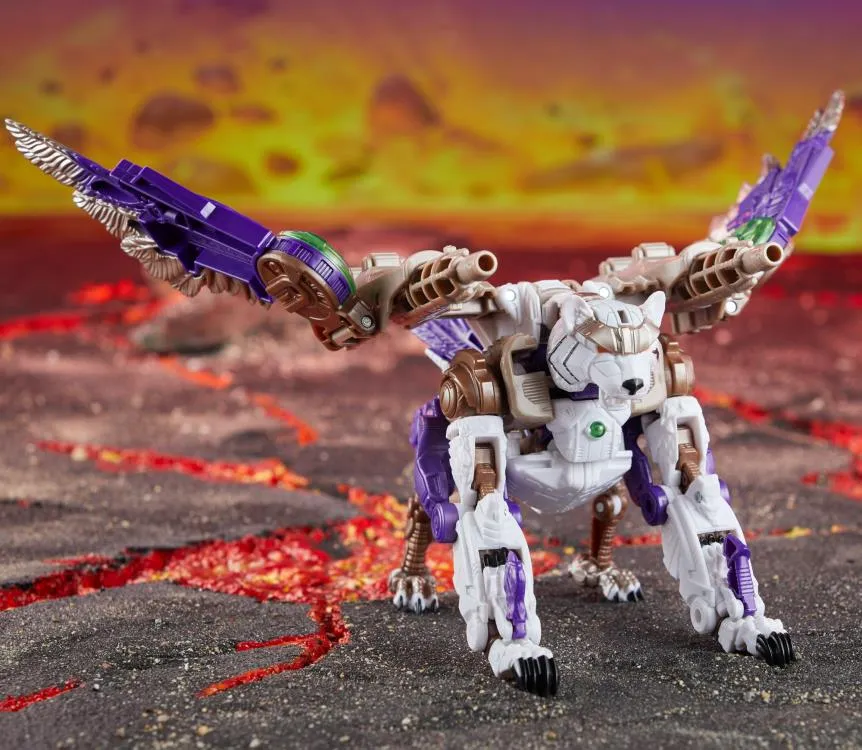 Transformers Generations Legacy United Leader Class Beast Wars Universe Tigerhawk Action Figure
