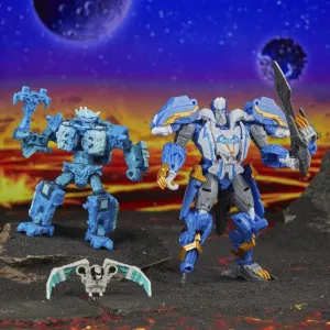Transformers Generations Legacy United Leader Class Star Raider Thundertron, Nightstrike, Calcitron Action Figure