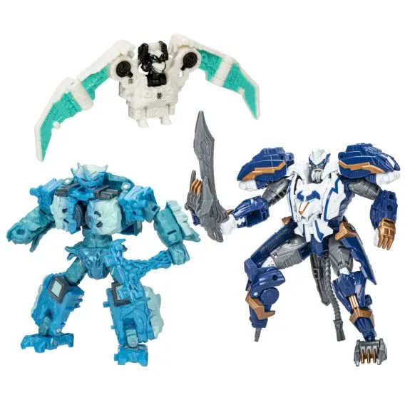 Transformers Generations Legacy United Leader Class Star Raider Thundertron, Nightstrike, Calcitron Action Figure