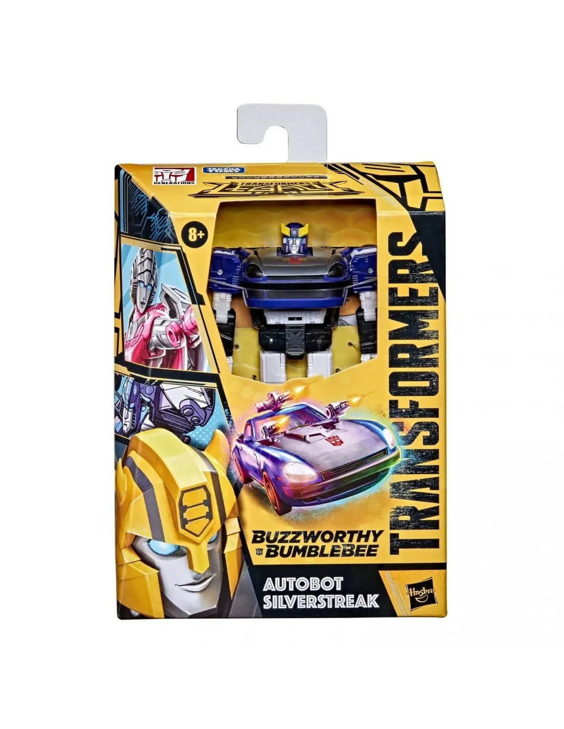 Transformers Legacy Deluxe Class Buzzworthy Bumblebee Autobot Silverstreak Action Figure